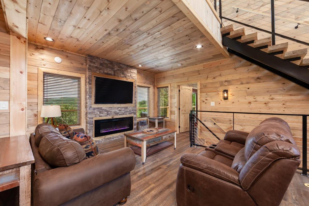 Thunder Mountain Lodge Cabin 세비어빌 외부 사진