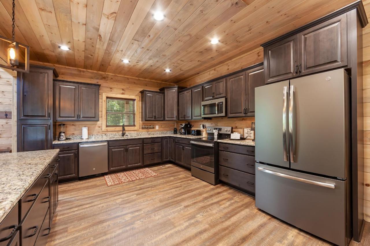 Thunder Mountain Lodge Cabin 세비어빌 외부 사진