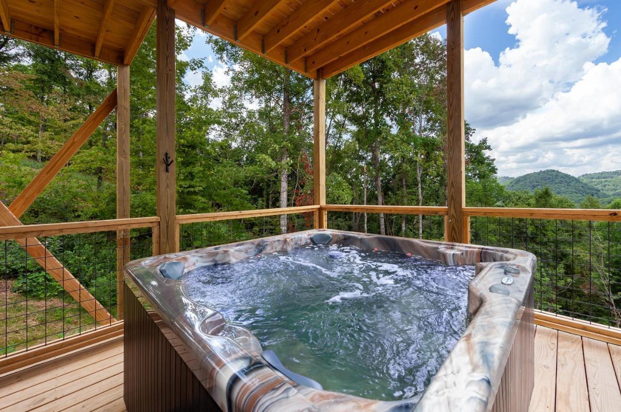 Thunder Mountain Lodge Cabin 세비어빌 외부 사진