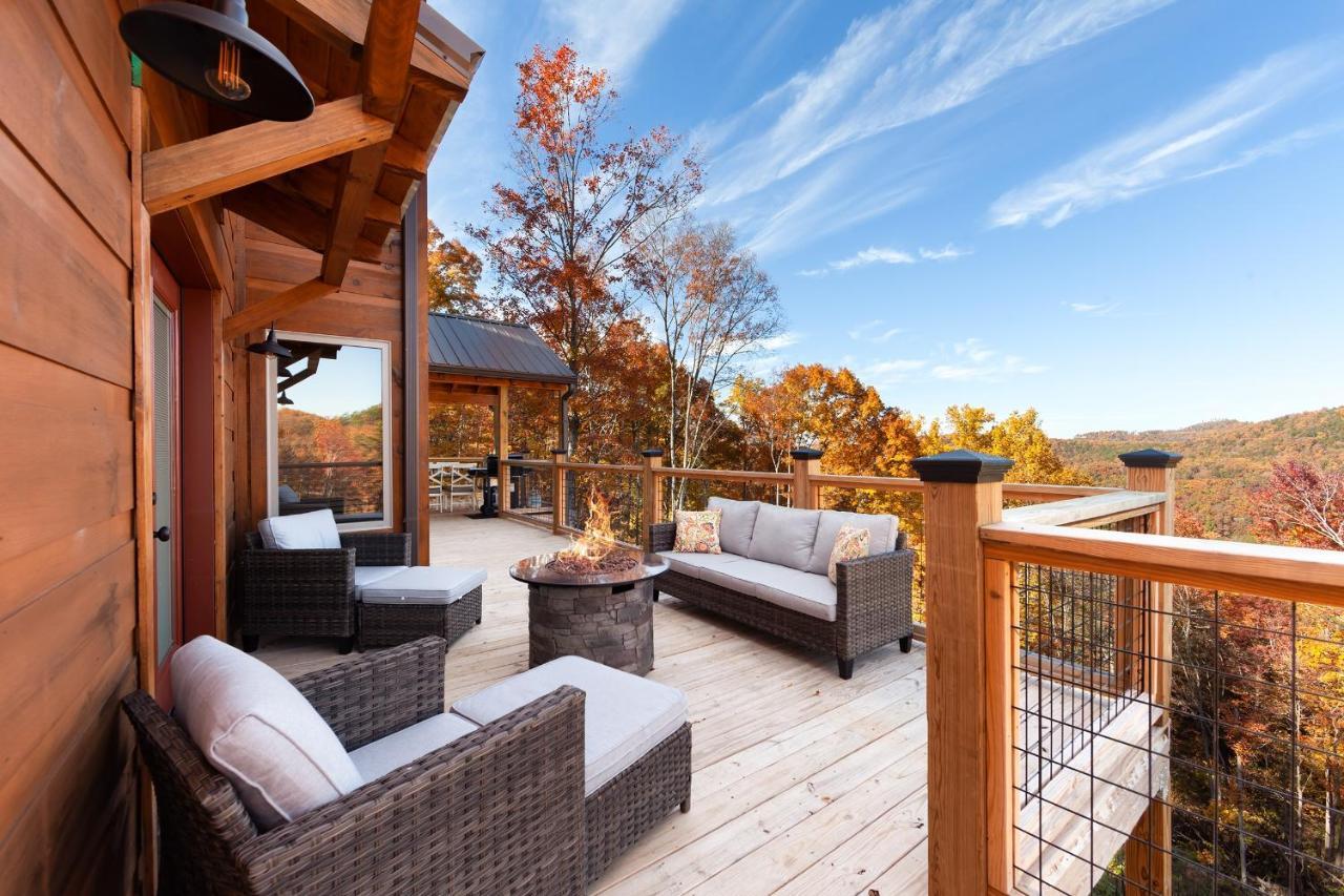 Thunder Mountain Lodge Cabin 세비어빌 외부 사진